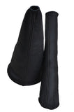 FITS CITROEN SAXO VTR VTS LEATHER 2x GAITERS  BLACK  STITCH CUSTOM NEW