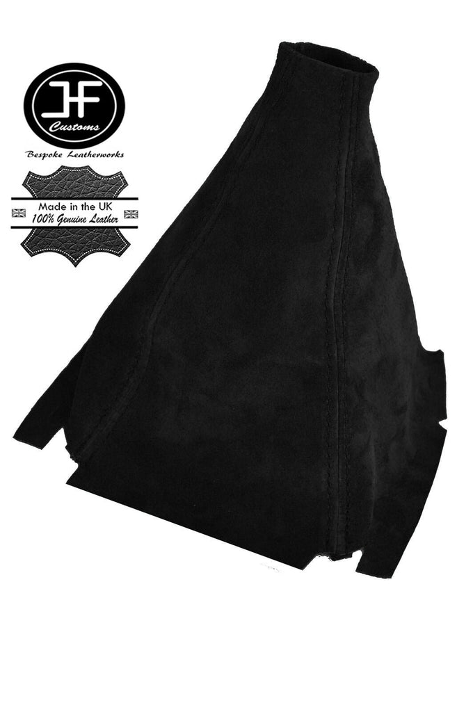 100% REAL BLACK SUEDE FITS HONDA CIVIC 1992-1995 GEAR STICK GAITER SHIFTER