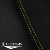 YELLOW STITCHING GEAR HANDBRAKE SUEDE FITS MAZDA MIATA MX5 MK1 EUNOS 1990-1998