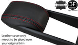 RED STITCHING REAL LEATHER ASSY ARMREST LID COVER FITS LEXUS NX 2014-2017