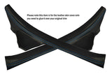 BLUE STITCHING 2X REAR DOOR KICK TRIM SKIN COVERS FITS LEXUS IS200 98-05