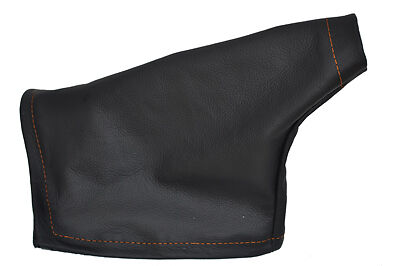 FITS FAIRWAY LONDON TAXI HANDBRAKE GAITER ORANGE STITCH CUSTOM NEW MADE IN UK
