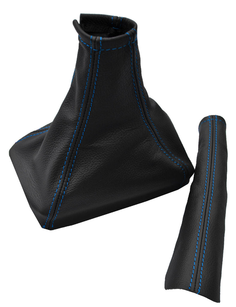 BLUE STITCH FITS VAUXHALL ASTRA MK2 GTE OPEL KADETT GAITERS SET 1984-1991