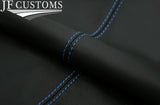 BLUE STITCH DASH PADS LEATHER COVER FOR TRIUMPH SPITFIRE MK4 GT6 CUSTOM NEW