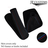 FITS BMW E90 E91 E92 E93 2005-2013 SUEDE GEAR HANDBRAKE GAITER TRI STITCH