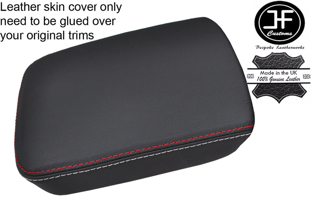 SPORT STITCHING FRONT SECTION ARMREST LID LEATHER COVER FITS AUDI Q7 2015-2018