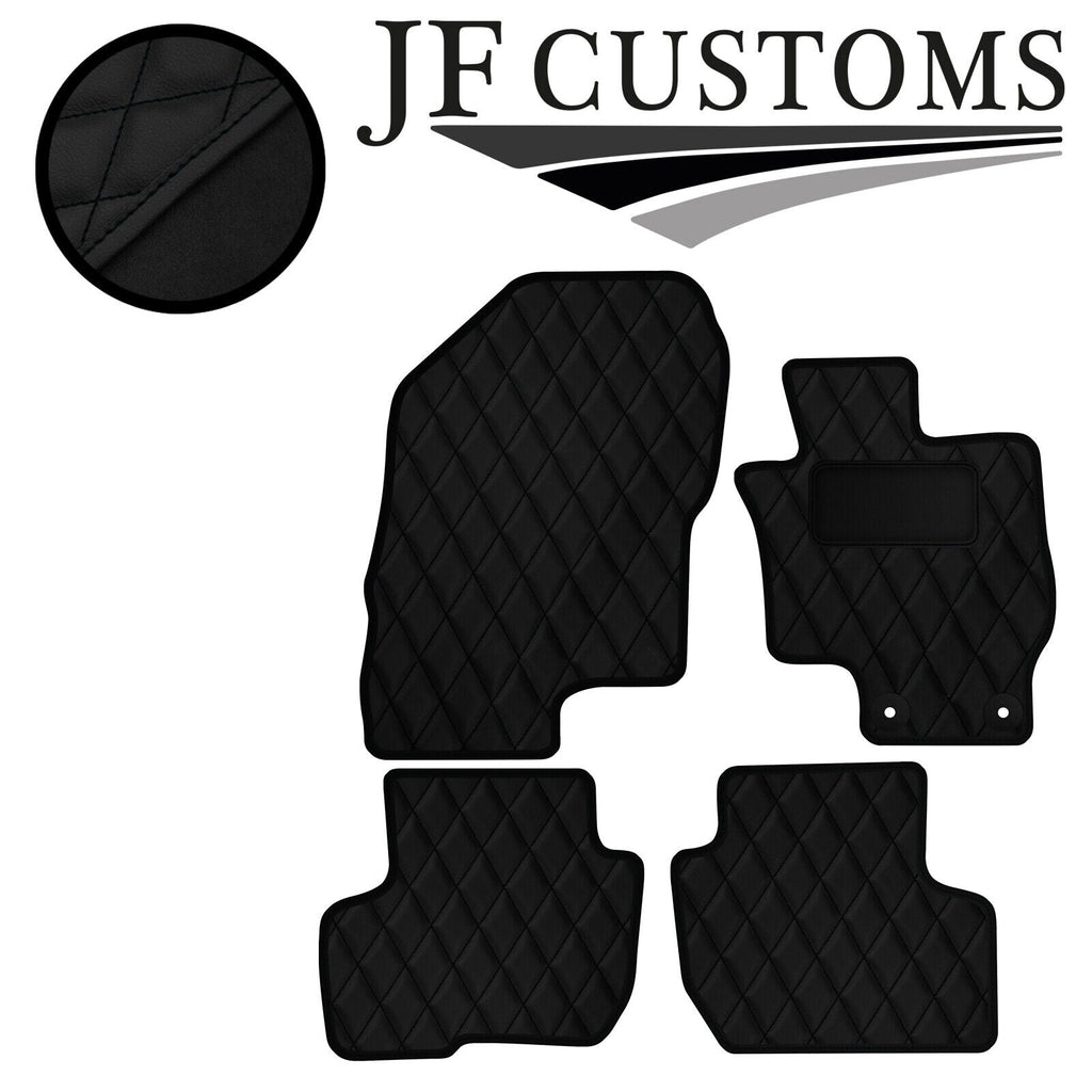 BLACK  DIAMOND VINYL 4XTAILORED FLOOR CARPET FOR MITSUBISHI OUTLANDER 12-21 JF1