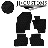 BLACK  DIAMOND VINYL 4XTAILORED FLOOR CARPET FOR MITSUBISHI OUTLANDER 12-21 JF1