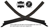 RED STITCH 2X A POST PILLAR LEATHER COVERS FITS TOYOTA LEXUS SC SOARER 90-00