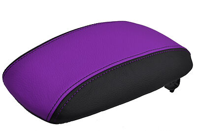 FITS VAUXHALL VECTRA B LEATHER ARMREST COVER PURPLE LEATHER CUSTOM NEW