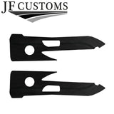 BLACK STITCH LEATHER FRONT DOOR TRIM COVERS FOR BMW 4 SERIES F32 F33 F82 F83