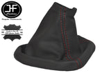 RED STITCH GREY LEATHER MANUAL GEAR GAITER FITS MERCEDES A CLASS W168 97-04