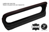 RED STITCH SPEEDO INSTRUMENT POD LEATHER COVER FITS FORD CORTINA MK1 EARLY