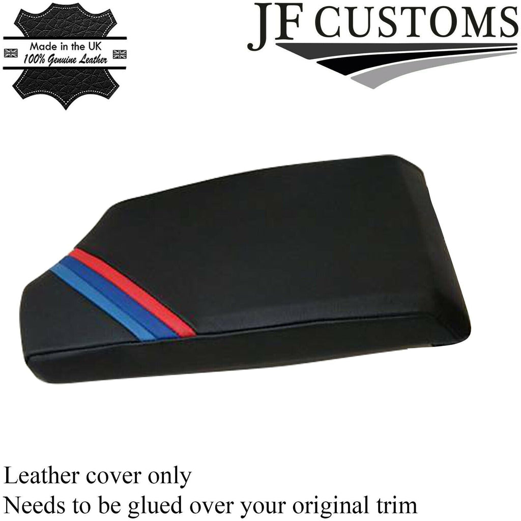 FITS BMW E90 E91 E92 E93 3 SERIES TRI STRIPES ARMREST COVER NEW CUSTOM NEW