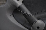 FITS FORD KA 1996 - 2006  2X DOOR HANDEL COVERS grey stitch CUSTOM NEW