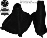 BLACK STITCH SUEDE MANUAL GEAR & HANDBRAKE GAITER FITS MAZDA RX-7 MK3 1992-2002