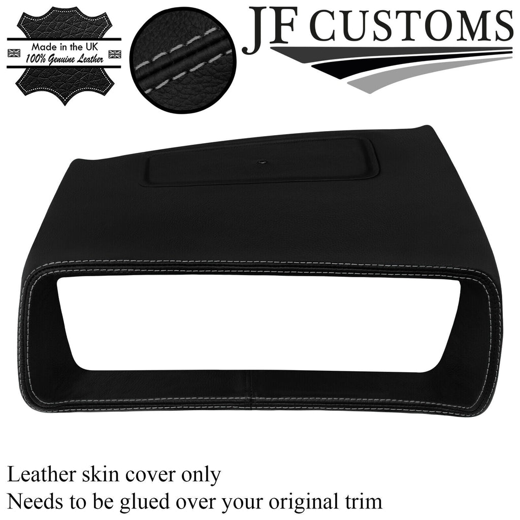 GREY STITCH LEATHER SPEEDO SURROUND COVER FOR PEUGEOT 205 GTI PHASE 1 84-90