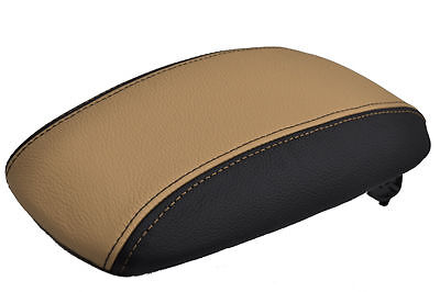 FITS VAUXHALL VECTRA B LEATHER ARMREST COVER BEIGE LEATHER CUSTOM NEW MADE IN UK