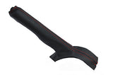 red stitch FITS NISSAN NAVARA D21 D22 LEATHER HANDBRAKE GAITER CUSTOM NEW