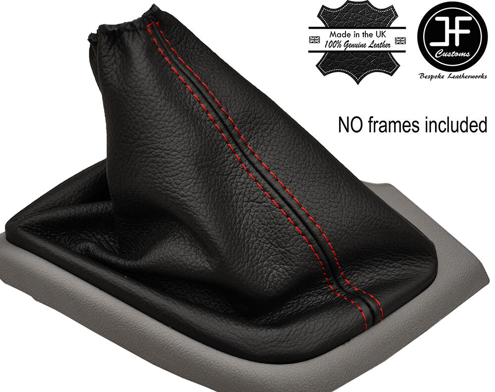 RED STITCH GEAR GAITER FOR PEUGEOT BOXER CITROEN JUMPER FIAT DUCATO 06-15