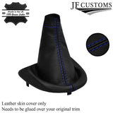 FITS RENAULT MASTER 2004-2010  ROYAL BLUE STITCH LEATHER GEAR COVER CUSTOM NEW
