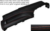 ORANGE STITCH TOP DASH DASHBOARD LEATHER SKIN COVER FITS FORD GRANADA MK3
