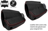 RED STITCH STEERING SHROUD COLUMN LEATHER COVER FOR PORSCHE 911 912 65-67