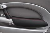 FITS BMW MINI COOPER 2X PANTHER 2X DOOR HANDLE COVERS red CUSTOM NEW MADE IN UK
