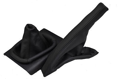 FITS VW GOLF Mk3 VENTO GAITERS GAITORS SET BLACK LEATHER CUSTOM NEW MADE IN UK