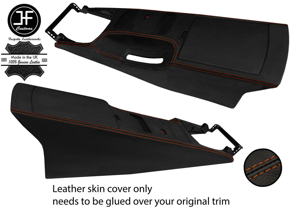 BROWN STITCH CENTRE CONSOLE LEATHER COVER FITS NISSAN 350Z 33Z 2003-2009