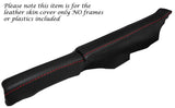 RED STITCH HANDBRAKE HANDLE COVER & BASE COVER FITS AUDI 80 S2 CABRIO 91-99