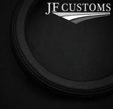 BLACK STITCH LEATHER GEAR SURROUND TRIM COVER + FRAME FITS FORD FIESTA MK6 02-08