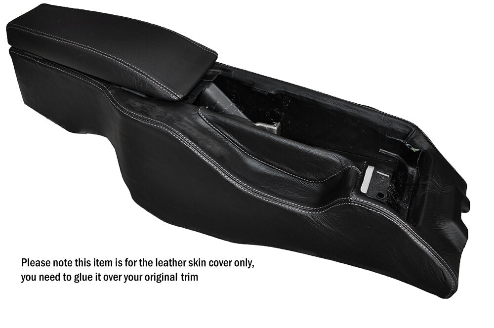 GREY STITCH CENTRE CONSOLE&ARMREST SKIN COVERS FITS PONTIAC FIREBIRD TRANS AM