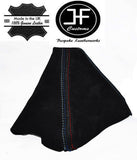 FITS BMW E90 E91 E92 E93 3 Series 2005-2013 SUEDE GEAR GAITER TRI STITCH MANUAL