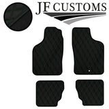 GREEN DIAMOND VINYL 4X TAILORED FLOOR CARPETS FOR SAAB 900 CONVERTIBLE 94-98