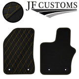 YELLOW DIAMOND VINYL 4X TAILORED FLOOR CARPET FOR JEEP RENEGADE 15-21 JF1