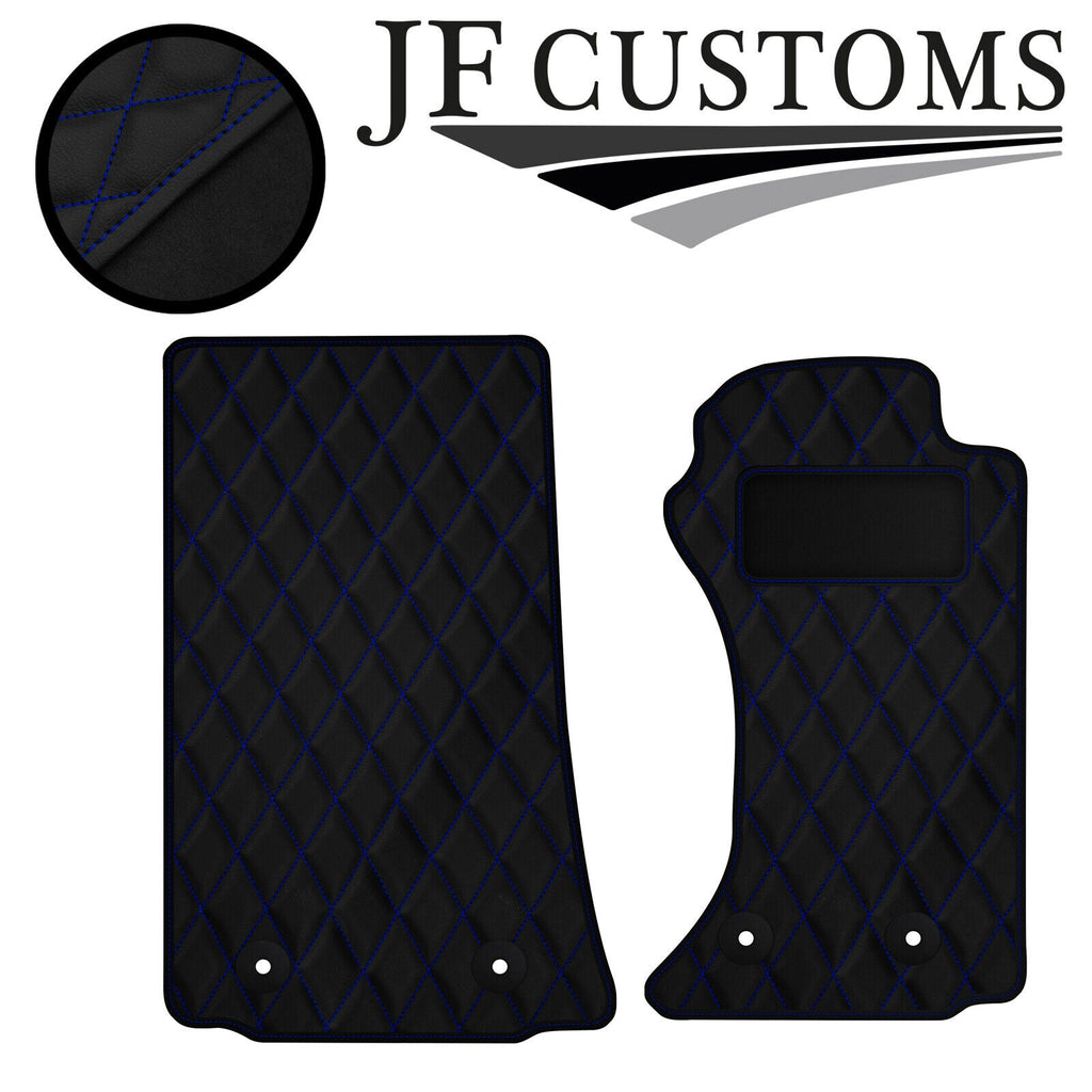 BLUE DIAMOND VINYL 2X TAILORED FLOOR CARPETS FOR MAZDA MX5 MK3 06-14 JF1