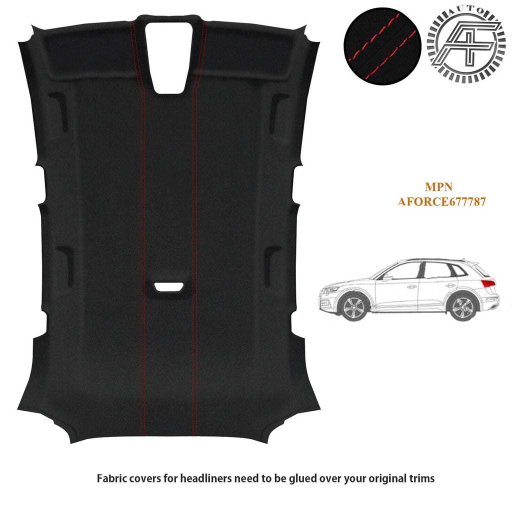 LUXE SUEDE HEADLINER FITS AUDI Q5 80A 2016 - 2020