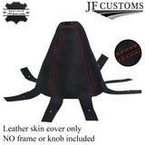 RED STITCH FITS HONDA CRV 2006-2012 GEAR GAITER REAL LEATHER SHIFT BOOT