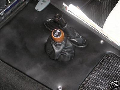 FITS TVR 2500 2500M & VIXEN  GEAR & HANDBRAKE GAITER BLACK CUSTOM NEW MADE IN UK