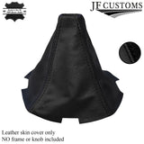 FITS MAZDA RX8 GEAR GAITER SHIFT BOOT 2 COLOURS BLACK DOUBLE STITCH CUSTOM NEW