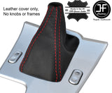 RED STITCH TOP GRAIN LEATHER MANUAL GEAR GAITER FITS CHRYSLER CROSSFIRE 03-08
