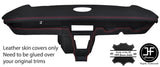 RED STITCH DASH DASHBOARD REAL LEATHER COVER FITS RELIANT SCIMITAR SE4 COUPE
