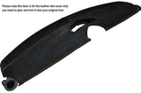 YELLOW STITCH TOP DASH DASHBOARD SUEDE COVER FITS BMW MINI COOPER R56 07-14