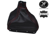 RED STITCH LEATHER MANUAL GEAR GAITER FITS RENAULT SCENIC MK2 MPV 03-09