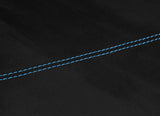 L BLUE STITCH SUEDE ROOF LINING HEADLINER COVER FOR BMW MINI R50 R53 01-06
