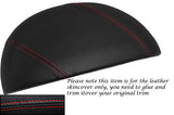 RED STITCH FITS BMW Z3 1995-2003 SPEEDO GAUGE HOOD LEATHER SKIN COVER ONLY