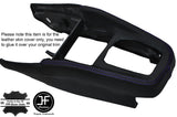 PURPLE STICH CONSOLE GEAR SURROUND LEATHER COVER FITS VW GOLF MK4 IV JETTA 98-05