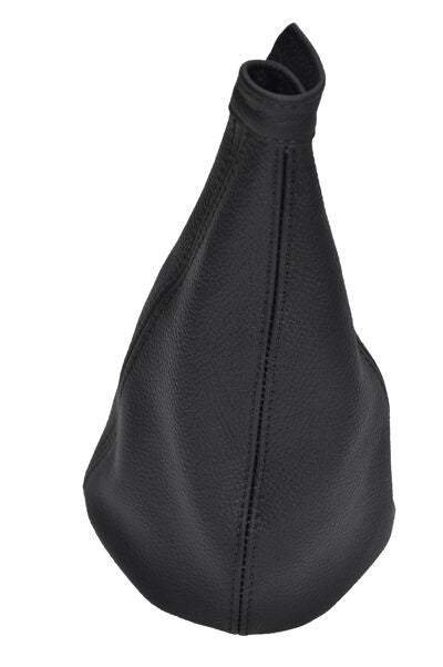 black stitch FITS LOTUS ECLAT 75-86 LEATHER GEAR GAITER CUSTOM NEW MADE IN UK