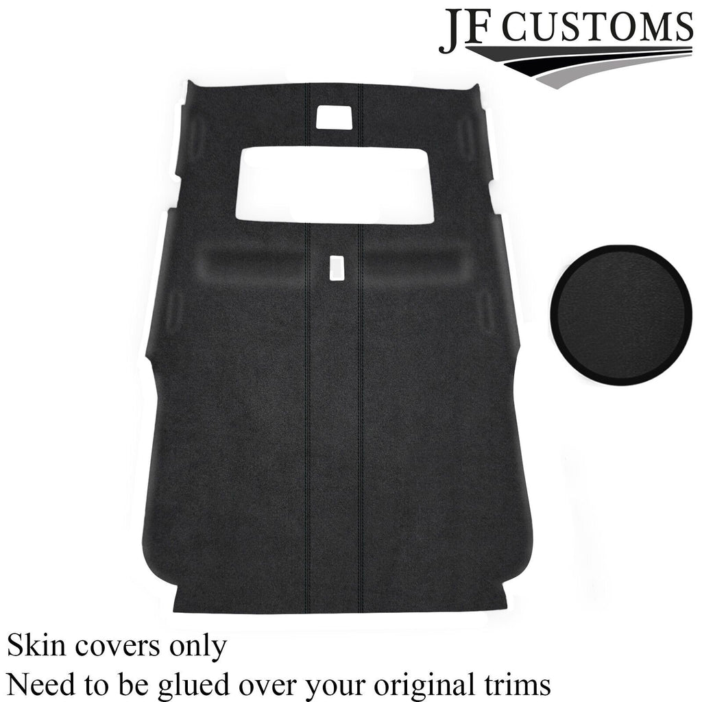 BLACK STITCH D GREY SUEDE HEADLINER COVER FOR LAND ROVER FREELANDER 1 97-06 5DR